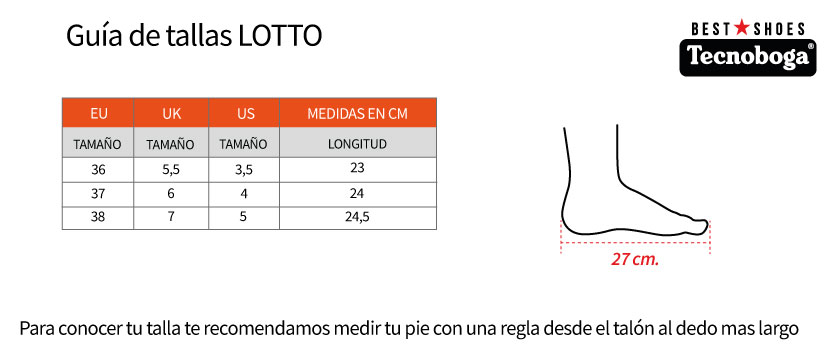 Guía de talla